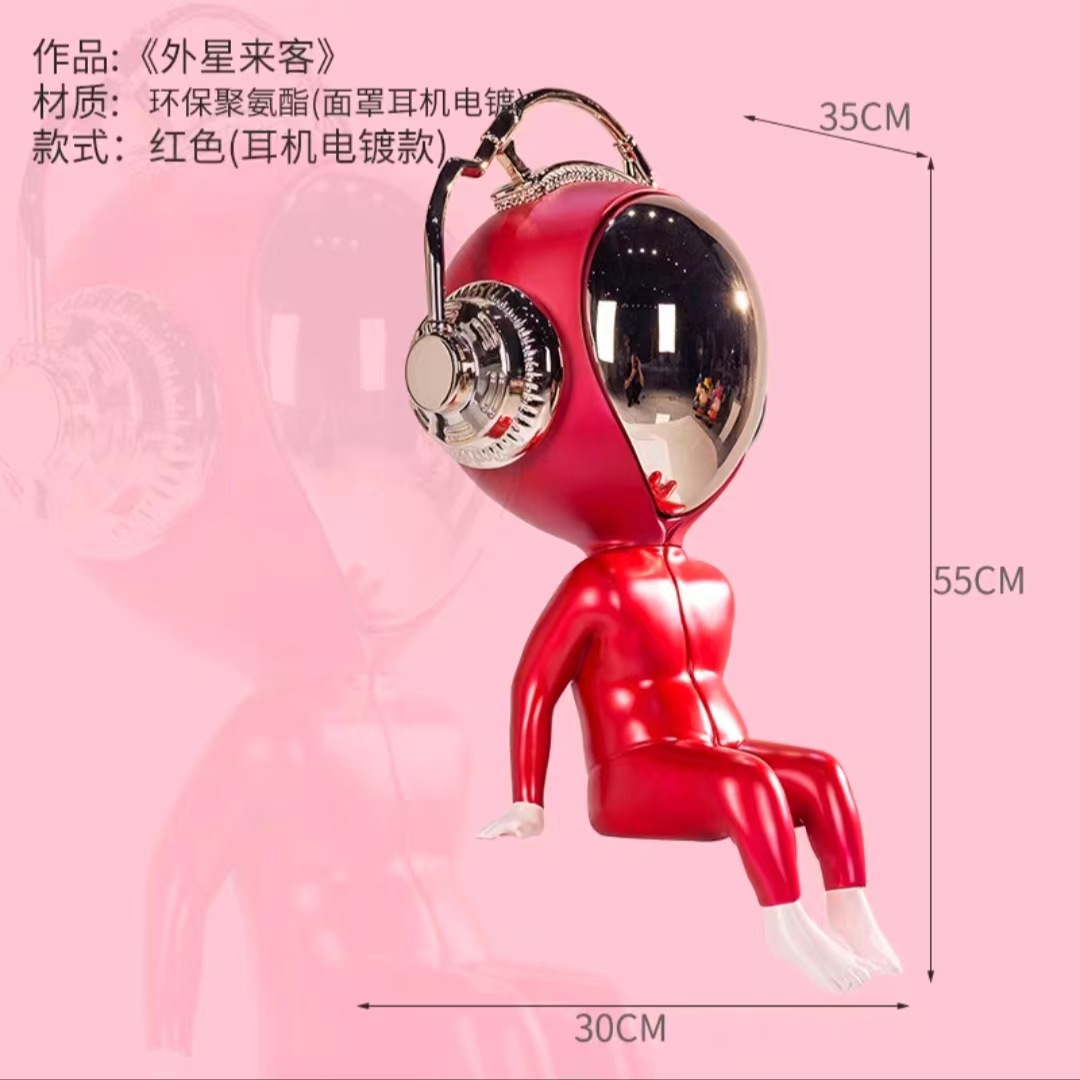 玻璃钢树脂工艺品卡通IP公仔家居饰品摆件造型模型创意艺术模型