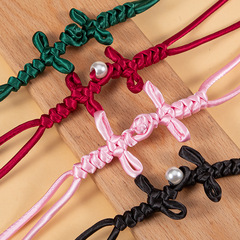 Handmade button Chinese knot pearl mother button Chinese style blouse button matching button coat button accessories 