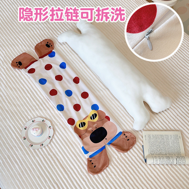 ドーパミン猫ロング枕、寮のベッドで横向き寝用、女性用脚枕、ベッドサイドクッション枕|undefined