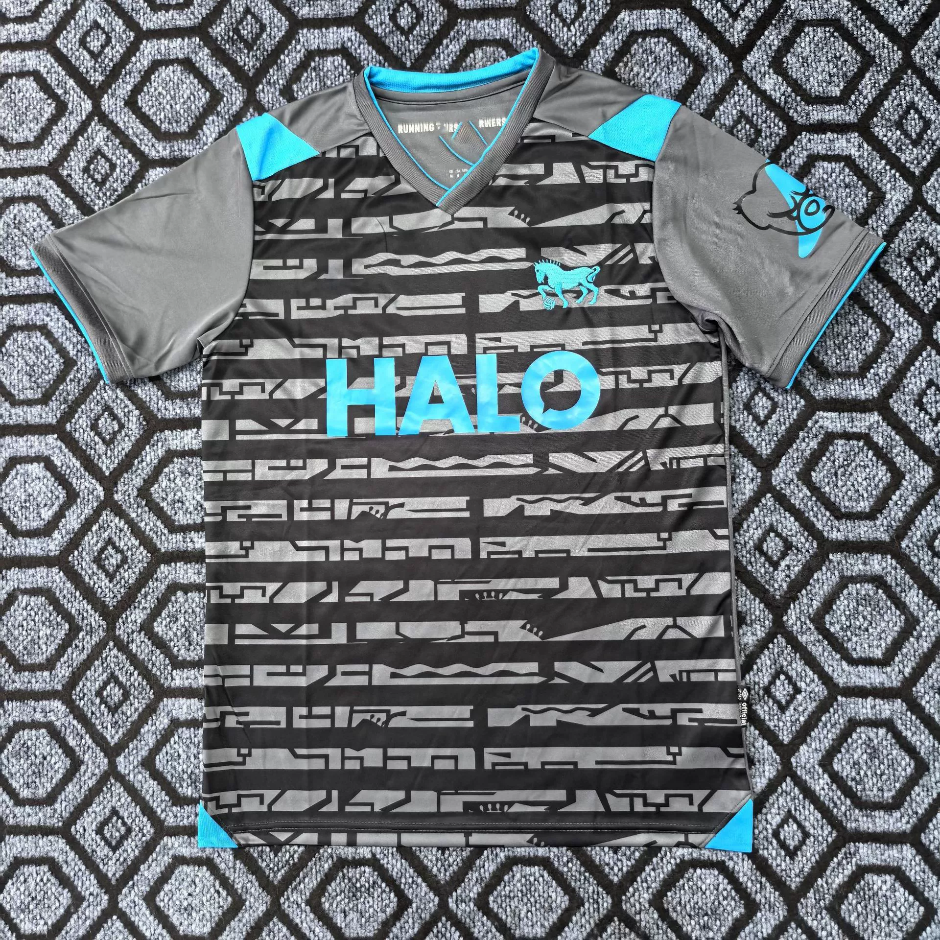 25-26 Club's new football uniform Barcelona Juventus Oasis ко-брендированная футболка с коротким рукавом джерси популярность