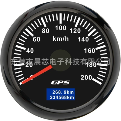Modified Neutral Km Mileage Other vehicle instruments - cx6257b-black-plate-and-black-cover-200km