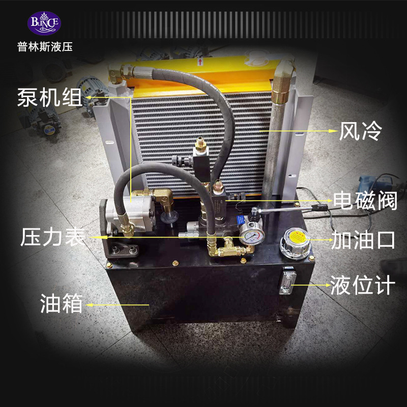 油圧プラント油圧システム建設機械工作機械の高圧0.75/1.5/2.2/3KW油圧ポンプステーション|undefined