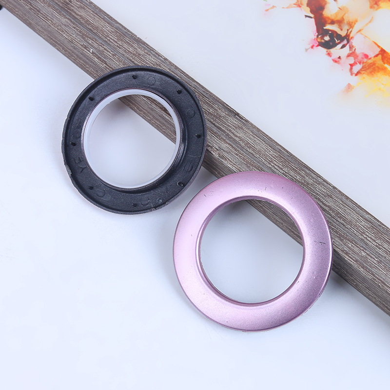 Factory Supply Reusable Nano Curtain Ring Curtain Accessories Home Curtain Hole Clips Silent Roman Rings
