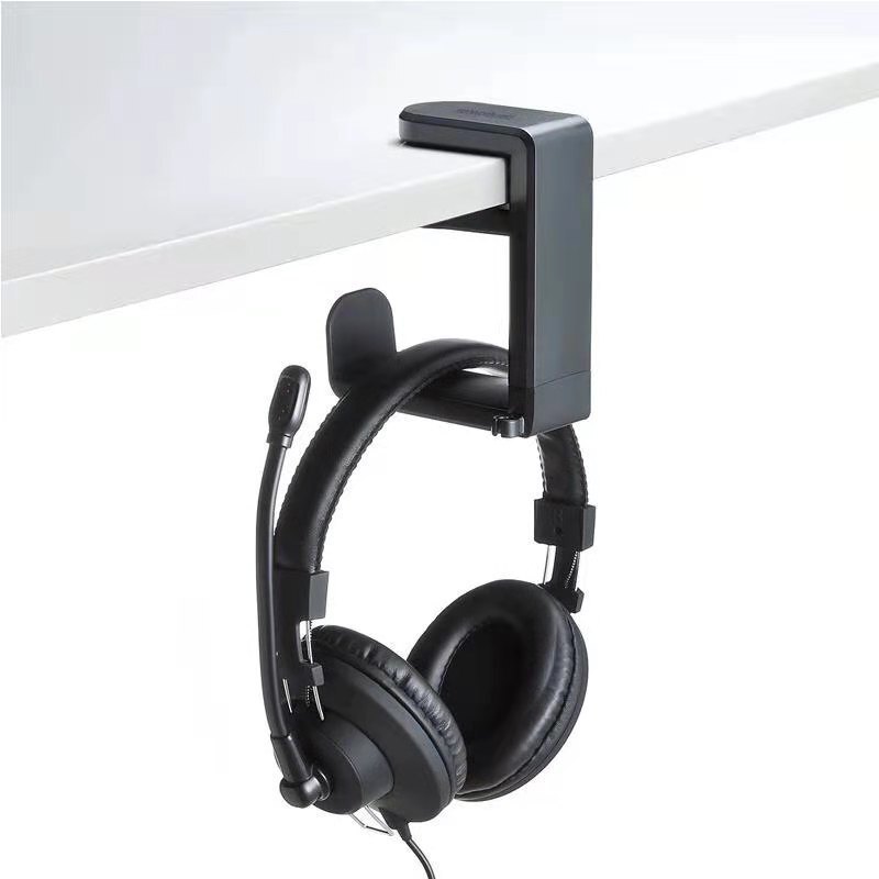 Private Model Table Side Clip Hook Headphone Stand 360-Degree Rotating Headphone Stand Hanger Storage Headphone Stand Private Model Table Side Clip Hook Headphone Stand 360-Degree Rotating Headphone Stand Hanger Storage Headphone Stand