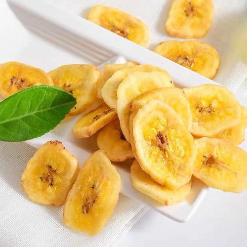 New Arrival Banana Chips Banana Dried Non-Fried Famous Brand Snack for Wholesale and Retail, Year-end Gift Crispy Dried Fruit