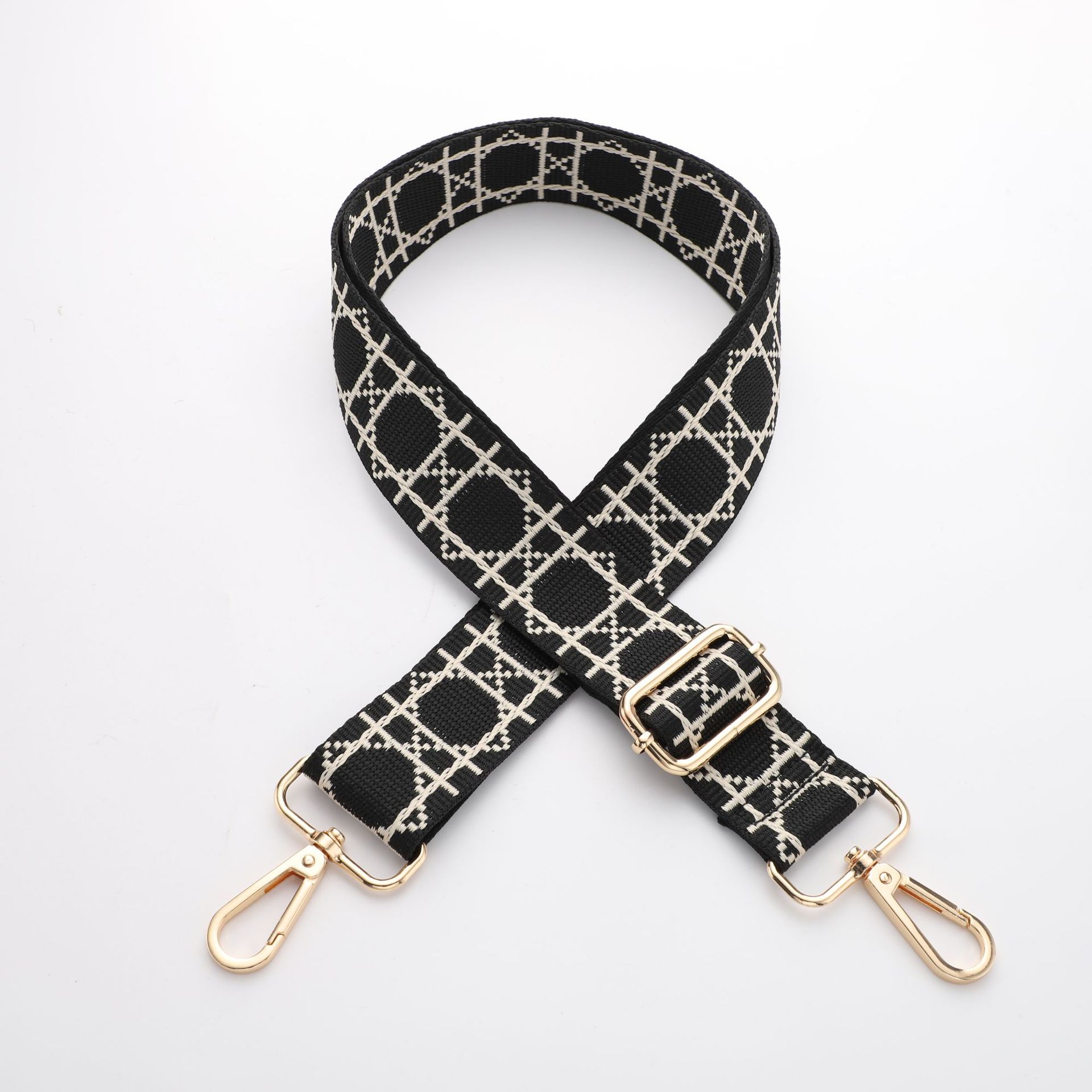 Argyle Pattern All Seasons Season All Seasons Polyester Argyle Sling Strap Bag Accessories