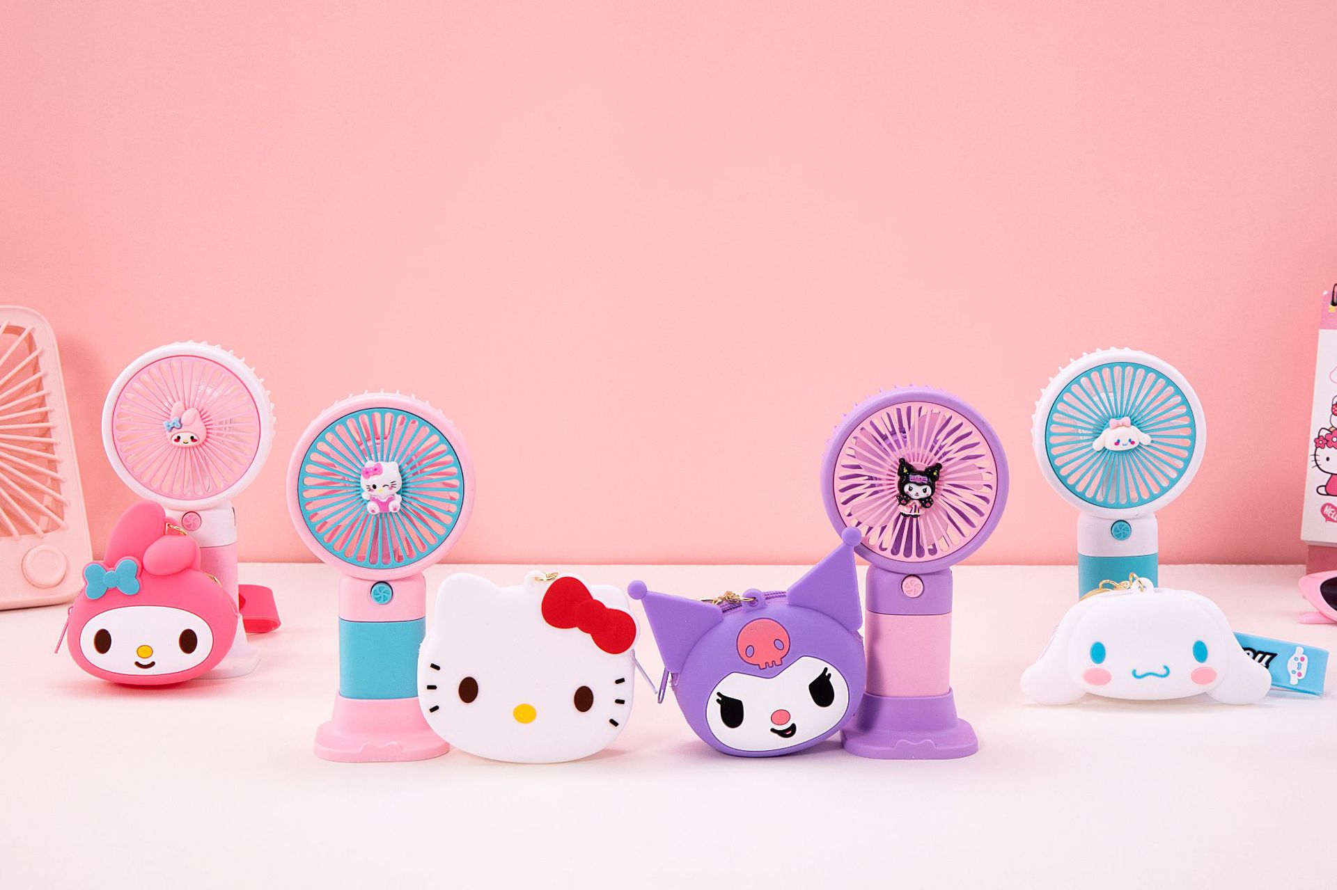 Çapraz Sınır Yeni Model TWS Kulak İçi Kablosuz Bluetooth Kulaklık 5.4 Karikatür Silikon Koruma Kılıf El Tipi Küçük Fan Seti