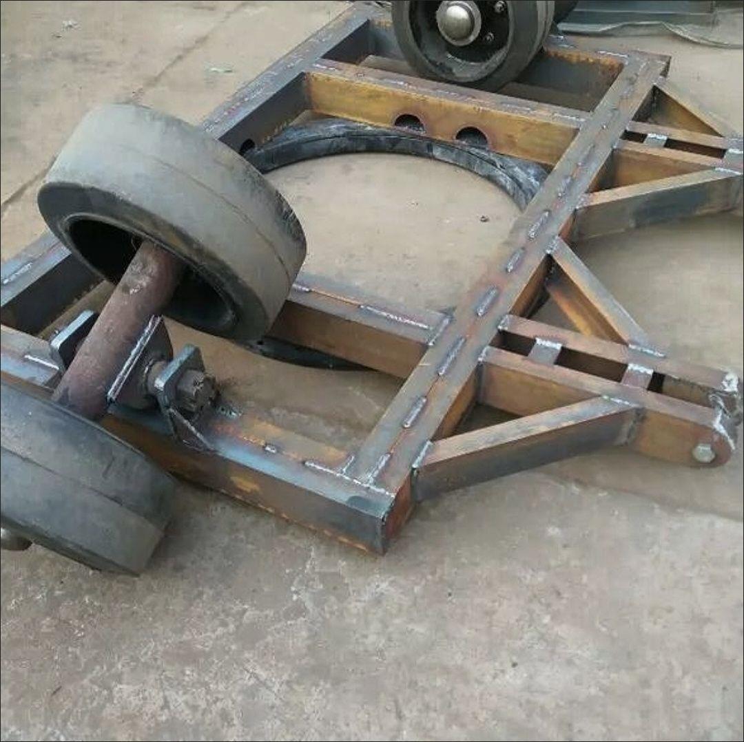 Two-Wheel Universal Turntable Trailer Steering Plate Accessories