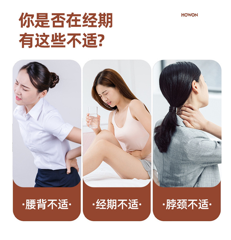 Mugwort Leonurus Self Heating Herbal Warm Patch Steam Heat Moxibustion Body Warmer key features