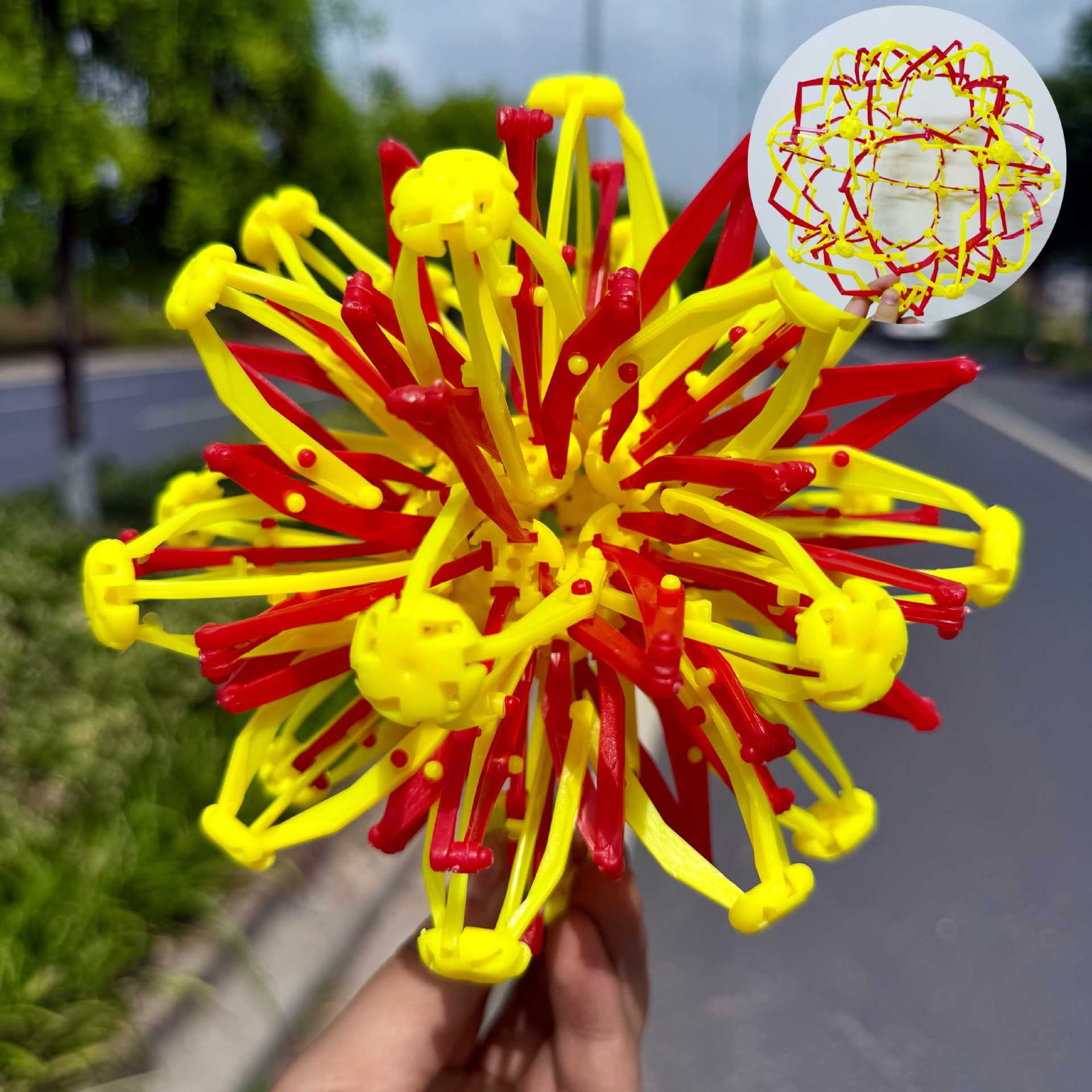 불 같은 붉은색