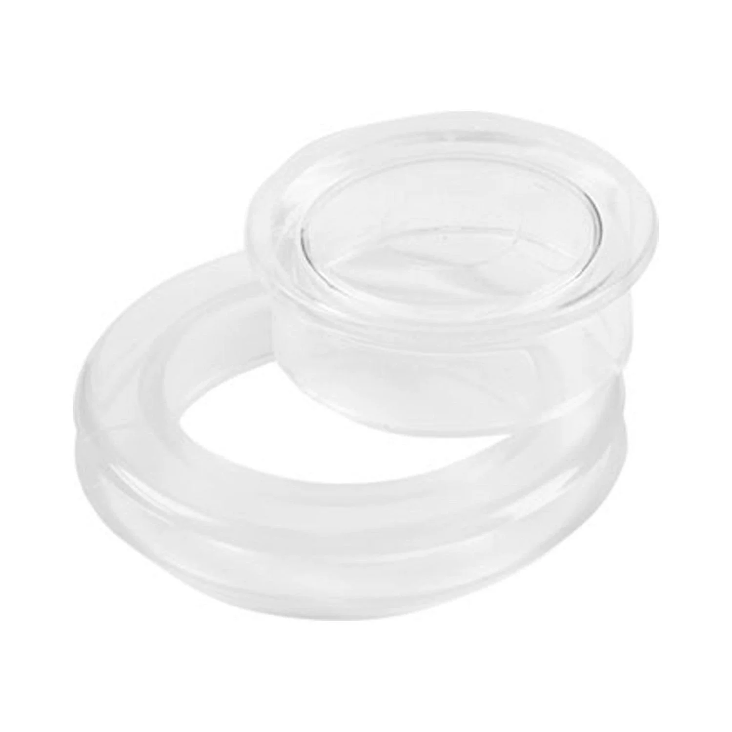 Силиконовый прозрачный колпачок-заглушка для отверстия в зонтике, с цветочным узором, для наружного использования, противоскользящий