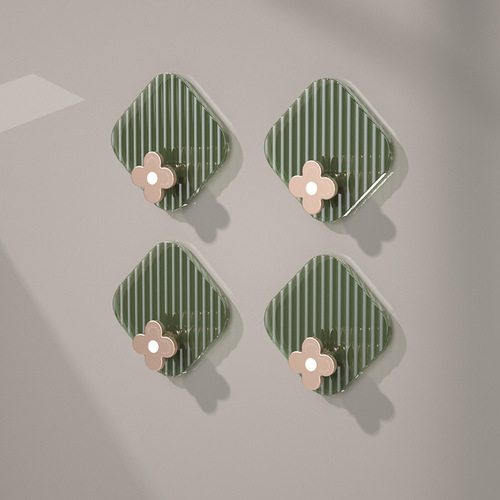 Light luxury hook adhesive strong load-bearing punch-free adhesive hook bathroom wall towel clothing wall traceless hook