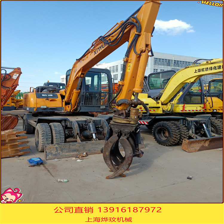 低价出售国产新源 临工轮胎式二手60挖土机 75二手挖机 80挖掘机