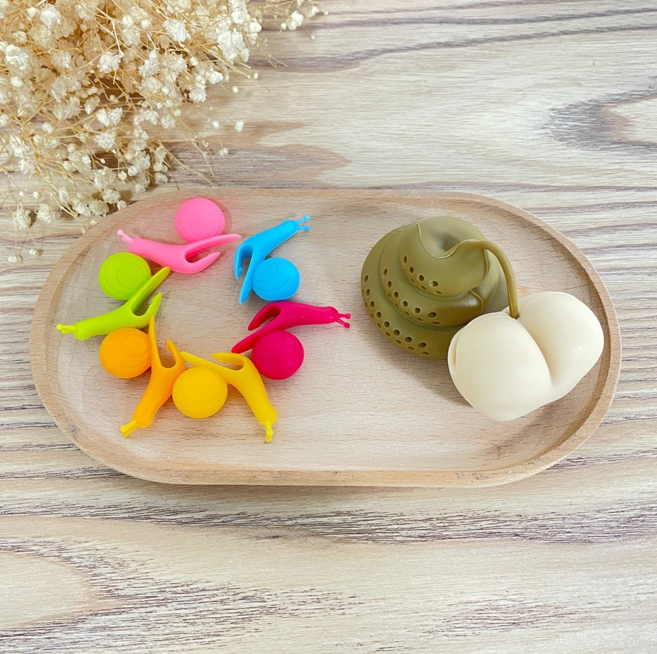 Amazon Animal Tea Maker Silicone Tea Maker Grado Alimentos Tea Maker Bag Filtrado de té Accesorios de té