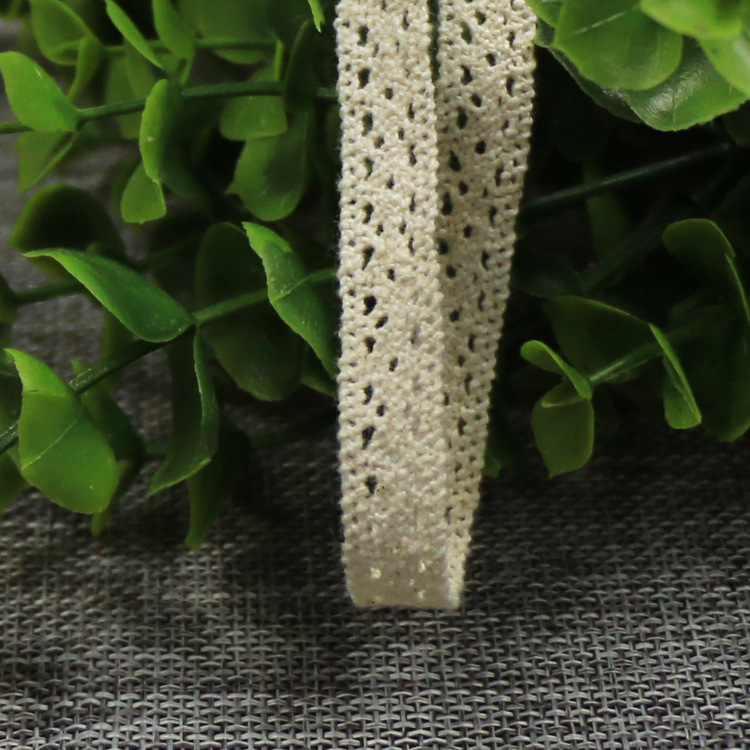 现货棉线1cm花边蕾丝 双直边新款春夏花型 时尚配饰装饰辅料