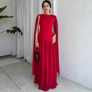亚马逊2026欧美风跨境外贸女装长裙时尚气质法式礼服款无袖连衣裙