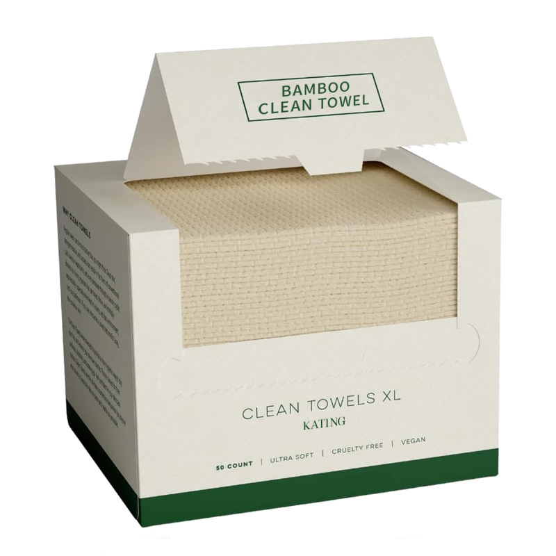 Toalla facial de fibra de bambú Ka Ting (caja grande)