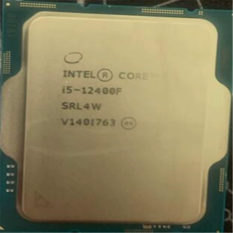 Intel Core i5-12400F, 12-е поколение, 6 ядер, настольный процессор, совместим с платами B660/Z690
