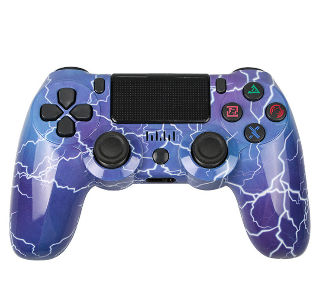 Control Inalámbrico de Juego P4 PC360 PS3 de ABS con Vibración, Luz RGB para PC y PS4