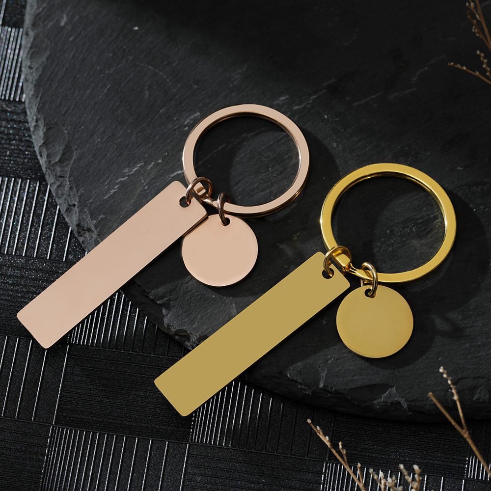 10g Weight Bag Pendant, Keychain Classification 1 Piece Quantity Daily Occasion 201 Stainless Steel Material Solid Color Pattern Unisex Gender Polishing, Plating Design Simple Style Style Simple Style Solid Color 201 Stainless Steel Polishing Plating Unisex Bag Pendant Keychain 10