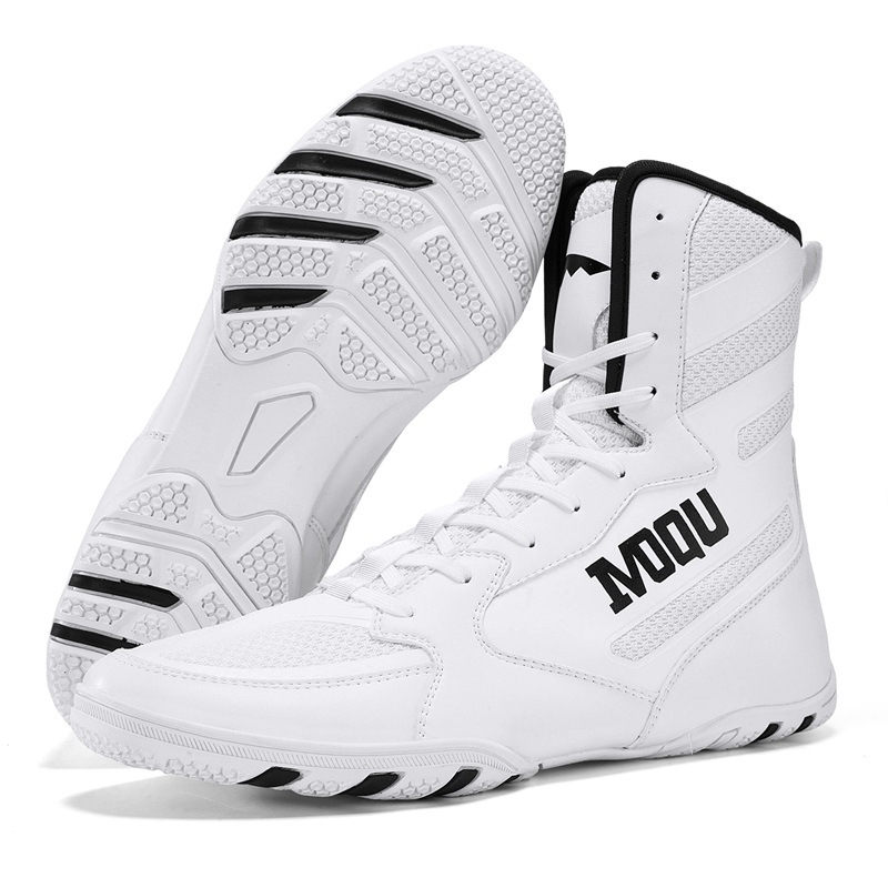 2026 New Model Cross-Border Amazon 45 Men's and Women's Boxing, Wrestling, Fighting, Squat Shoes, Freestyle Sanda Training Combat Shoes