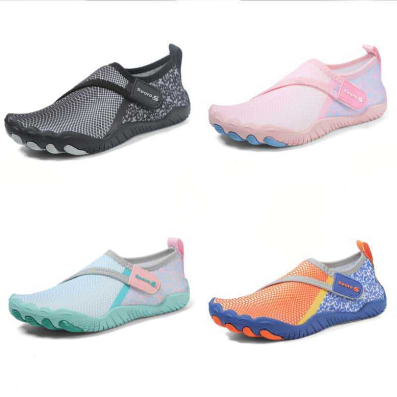 Children's Indoor Breathable Beach Shoes, Skipping Rope, Shock-Absorbing Soft-Soled Swimming Shoes, Quick-Cut Training Fitness Shoes for Men and Women, Non-Slip Shoes