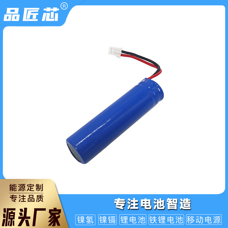 电池厂家直供14500锂电池组 800mah应急灯考勤机 7.4V电池组 5号