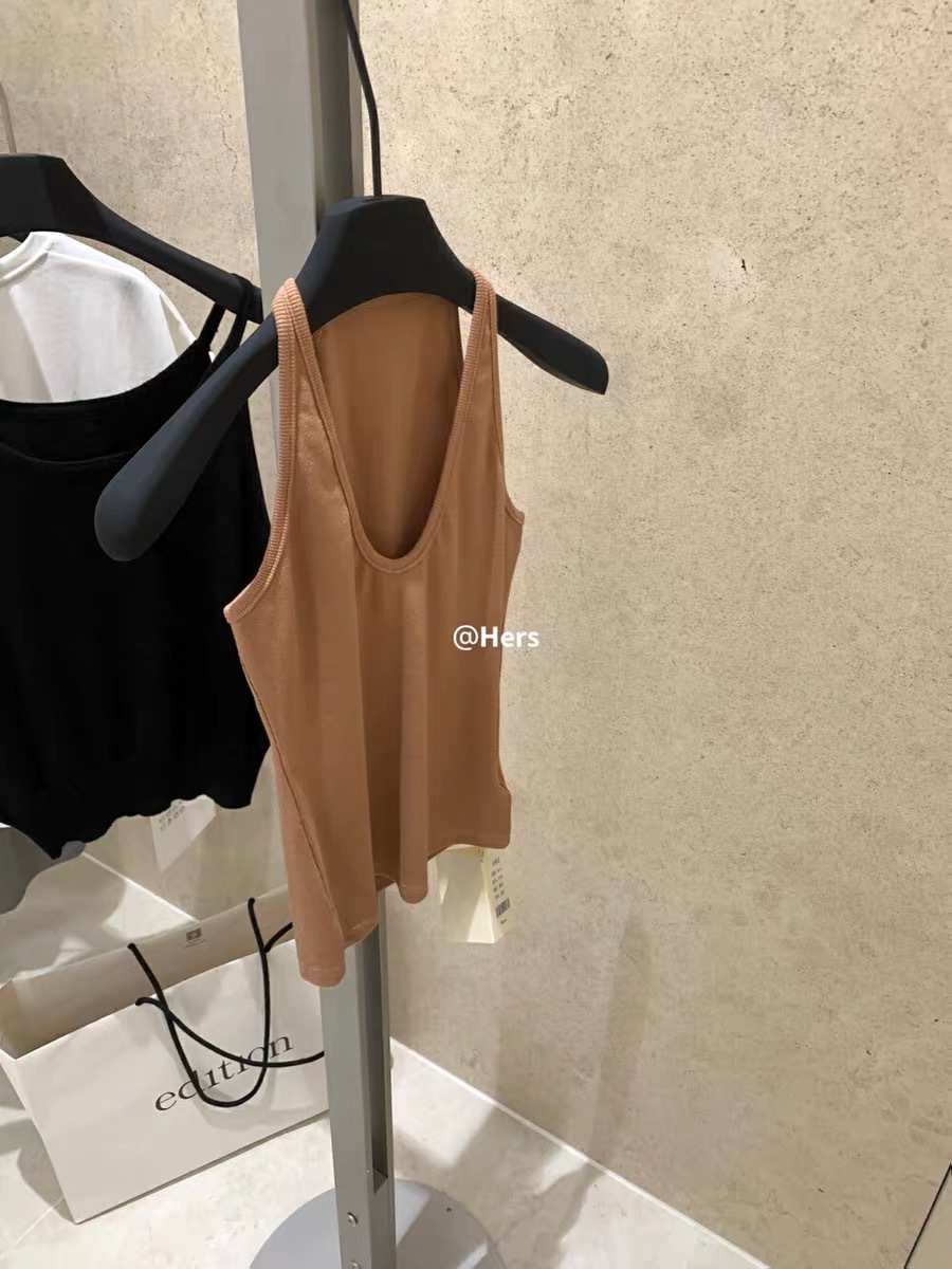 Finnafu [con pecho] chaleco de cuello sexy, chaleco para mujeres cómodas para cubrir el pecho, chaleco de algodón de hilo para mujeres