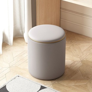 Dressing Stool Home Light Luxury Dressing Table Chair Sedentary Comfortable Beauty Nail Cream Style Bedroom Makeup Stool