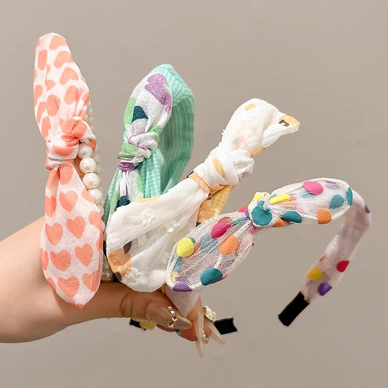 Flores de dibujos animados para niños correa de cabello de verano niñas prensas de cabello paquete encantador extranjero correa de cabello antideslizante niñas toque de cabello