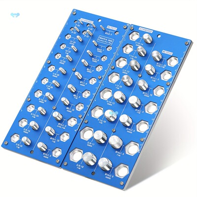 Thread Checker 28 Pcs/38 Pcs Inch And Metric Nut And Bolt