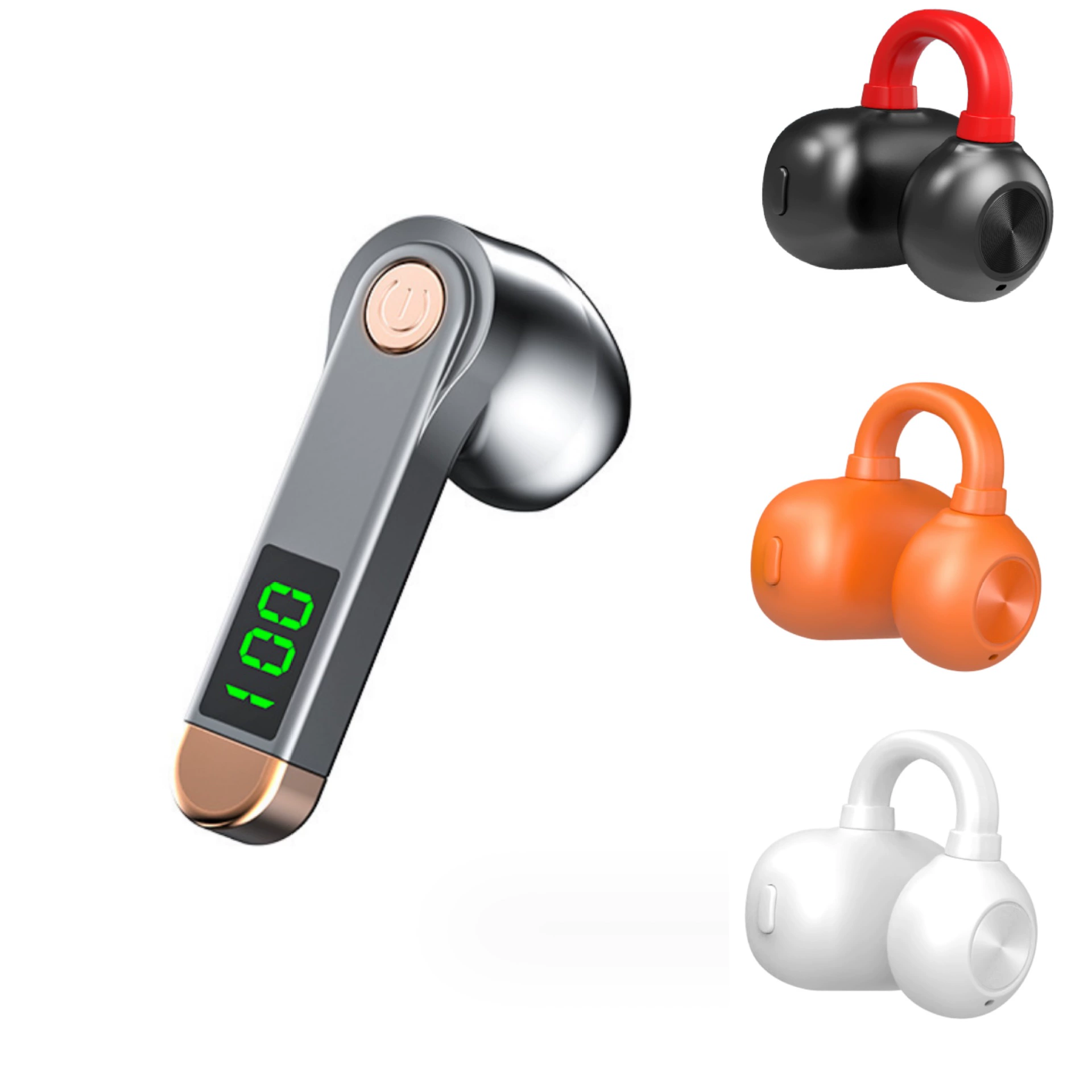 Bluetooth-гарнитура H01 с новой костной проводимостью и большой мощностью, показанный номер J1, беспроводная спортивная шумоподавляющая гарнитура Huaqiangbei