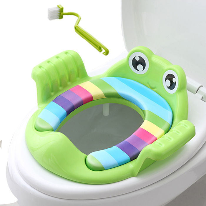 子供の便器の輪の赤ちゃんの便器の輪の子供の男の子の女の子は大きくて座ります。|undefined