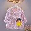 Children's small princess costume, autumn dress, skirt, 2021 collection, Korean style, long sleeve