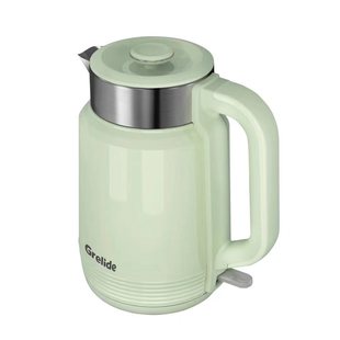 GE laide 316 stainless steel electric kettle 2L household kettle double-layer anti-scald hot 1800W automatic break