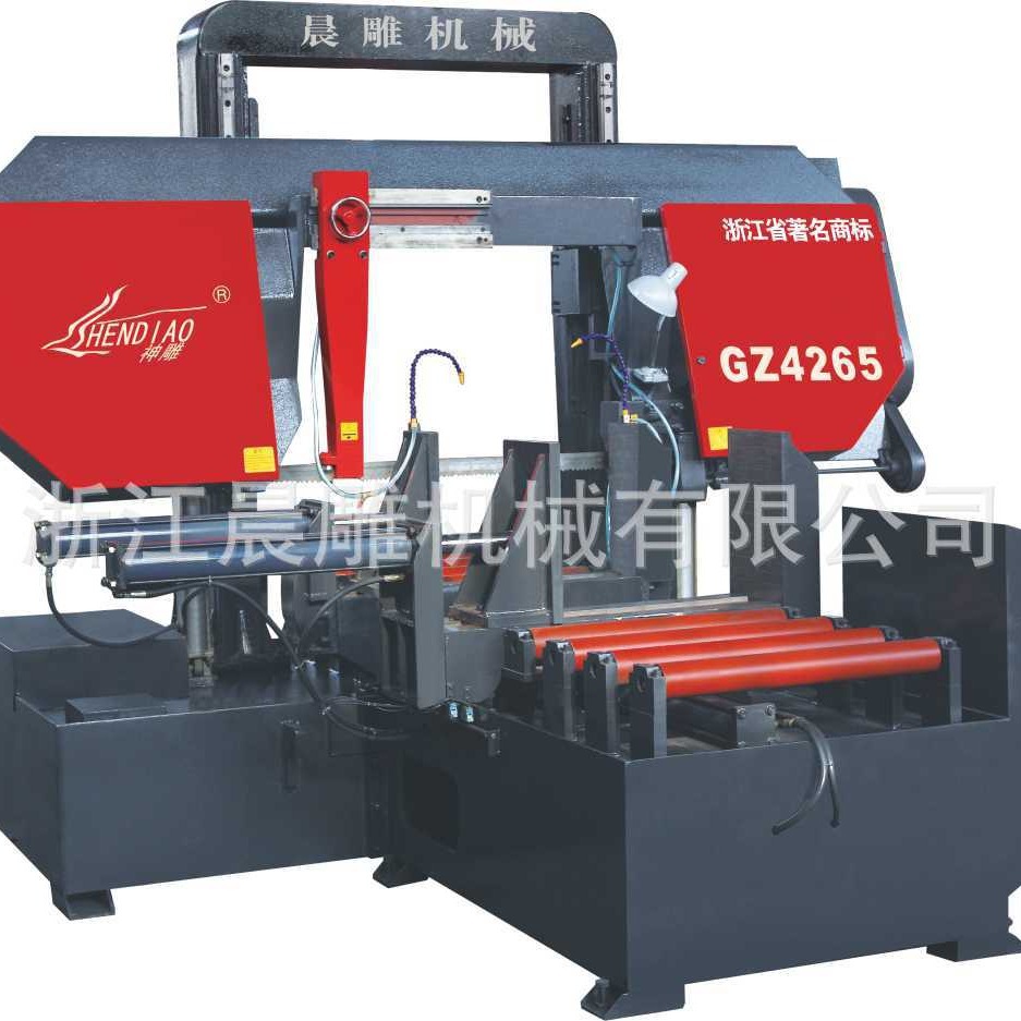 浙江晨雕锯床：神雕GZ4265 龙门卧式 数控 液压全自动 金属带锯床