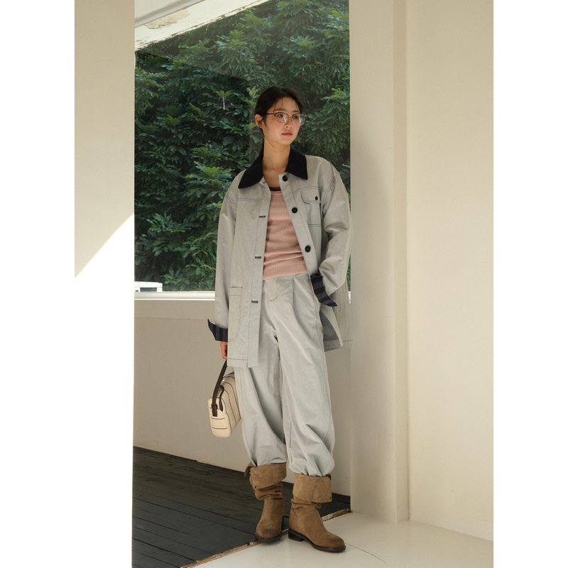 [Special Offer, No Refunds or Exchanges] Original Price 175 Yuan, Rolled Hem Straight-Leg Women's Jeans, New Model 2026, 252268