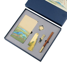 笔记本记事本;商务礼品套装;书签