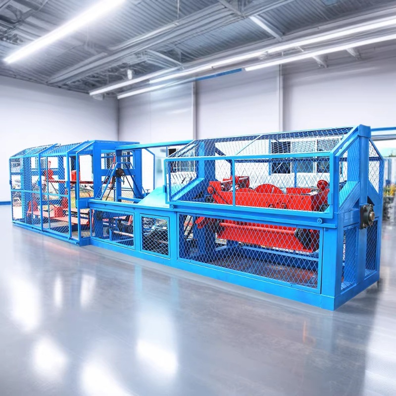 鲁通供应不同型号三股四股制绳机打绳机 塑料海蛎绳拉丝制绳机