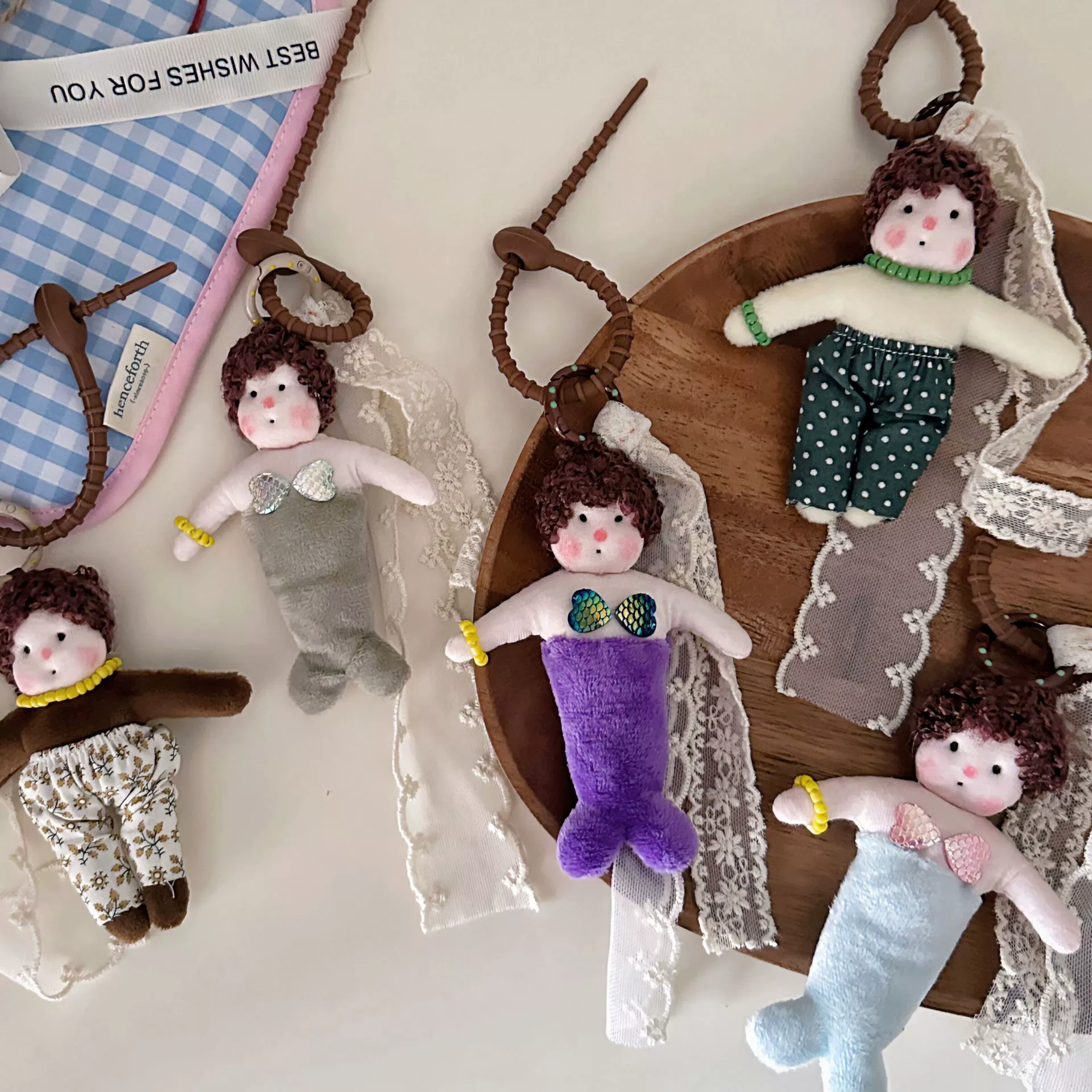 Cute doll, pendant, keychain