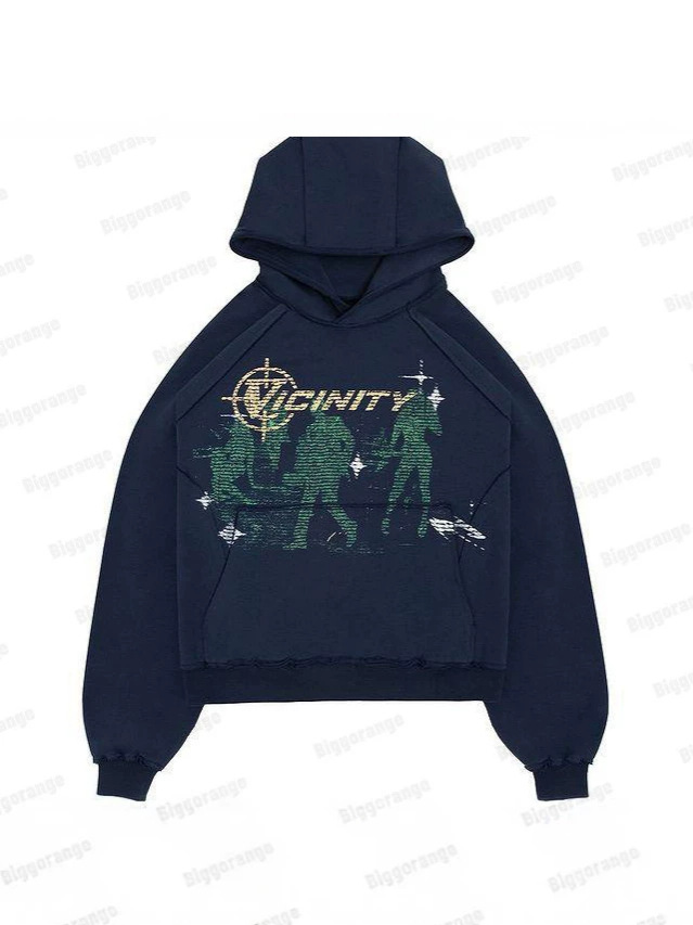2026 men's and women's European and American style casual hooded 