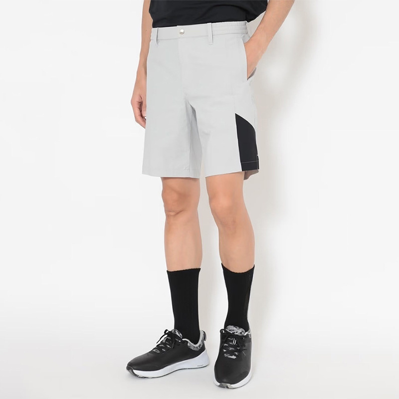 Customized men's golf shorts, summer breathable quick-dry knee-length shorts, loose fit with drawstring waistband, suitable for sports and casual wear Customized men's golf shorts, summer breathable quick-dry knee-length shorts, loose fit with drawstring waistband, suitable for sports and casual wear