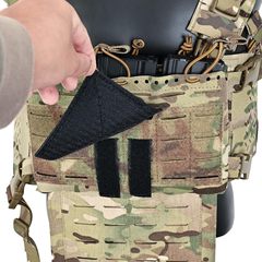 クロスボーダー戦術的な Molle 4inch パッチボードフックとループ適応パネル戦術的なバッジボードバッジディスプレイ用