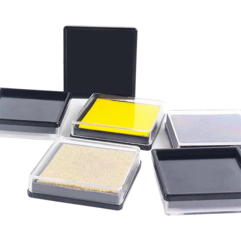 Креативная роспись пальцами маленькая подушечка цветная подушечка детский сад DIY стол для печати 4*4 резиновый штамп ручной счет подушечка Моющаяся