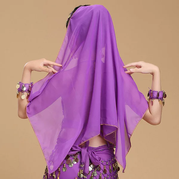Deep purple (headgear veil)