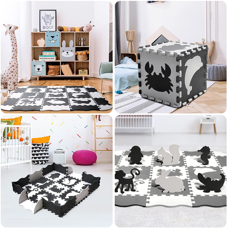 定制拼接图形宝宝游戏垫婴儿爬爬垫