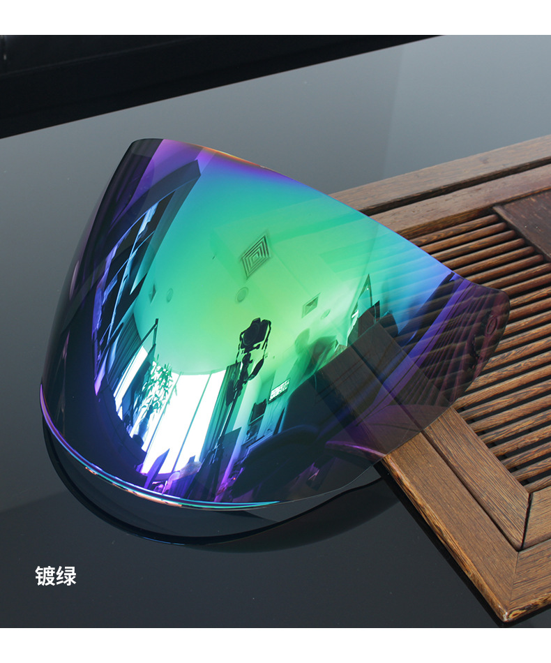 Helmet lens summer electric motorcycle 3/4 half helmet protective goggles fitting LS2 OF608
