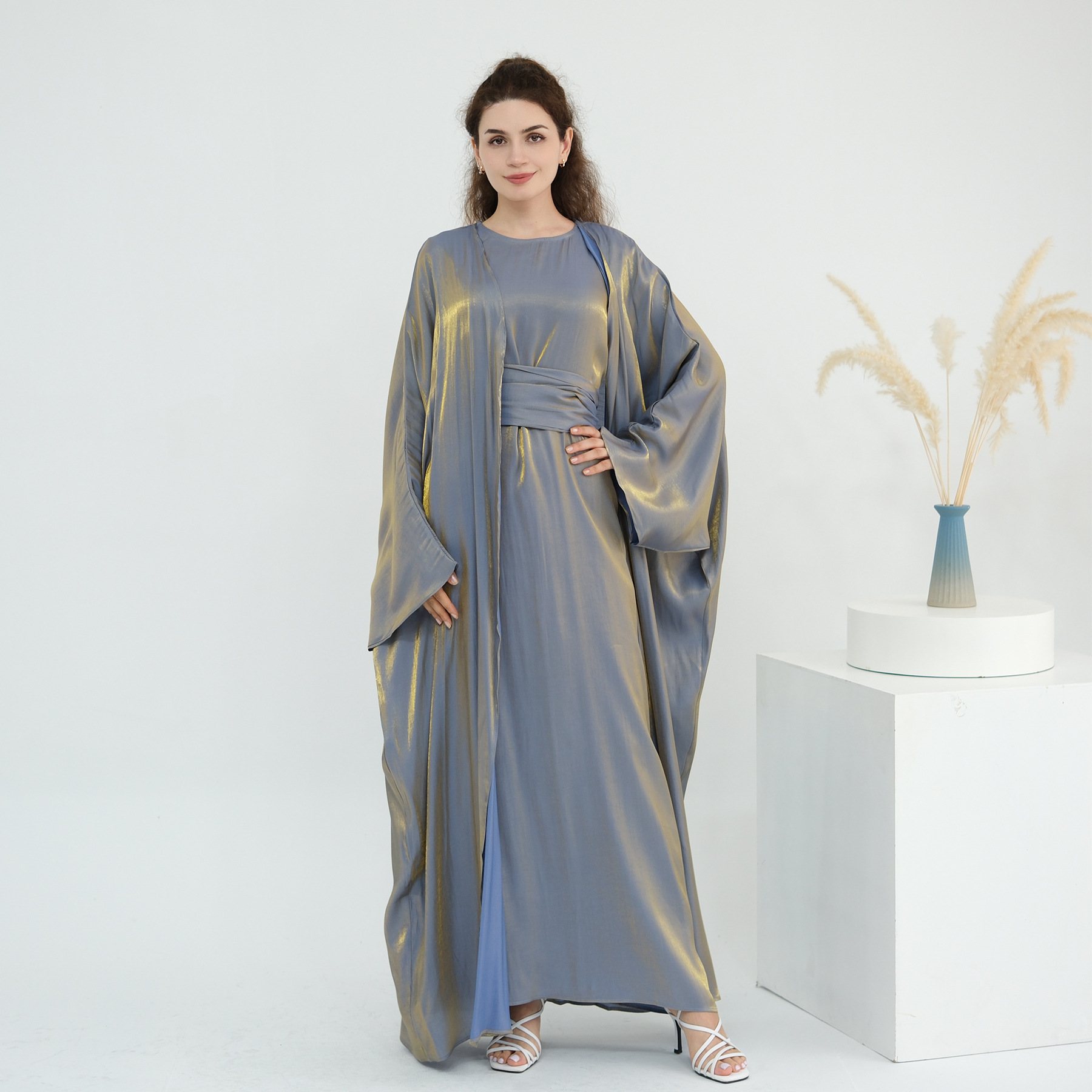 Elegant Solid Color Two Piece Set LR808_voghion.com