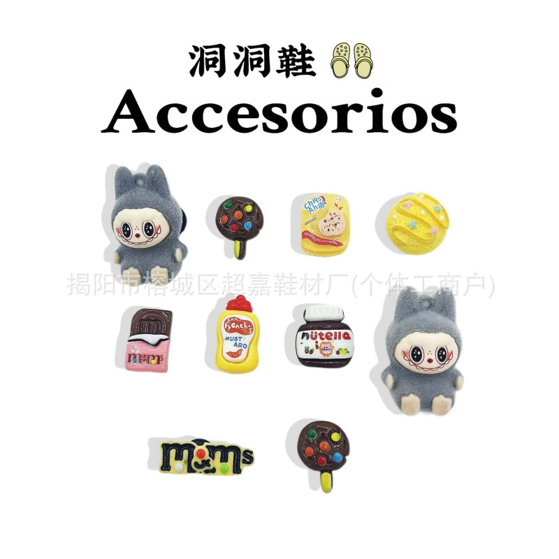 Accesorios de zapatos Croc para mujer, lindas hebillas de zapatos, accesorios de flores para zapatos diy, hebillas decorativas de dibujos animados extraíbles, lindos ins