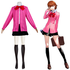 Persona 3 March Night Dance Aya Ukiyo Cosplay Costume Character Role-Playing Uniform